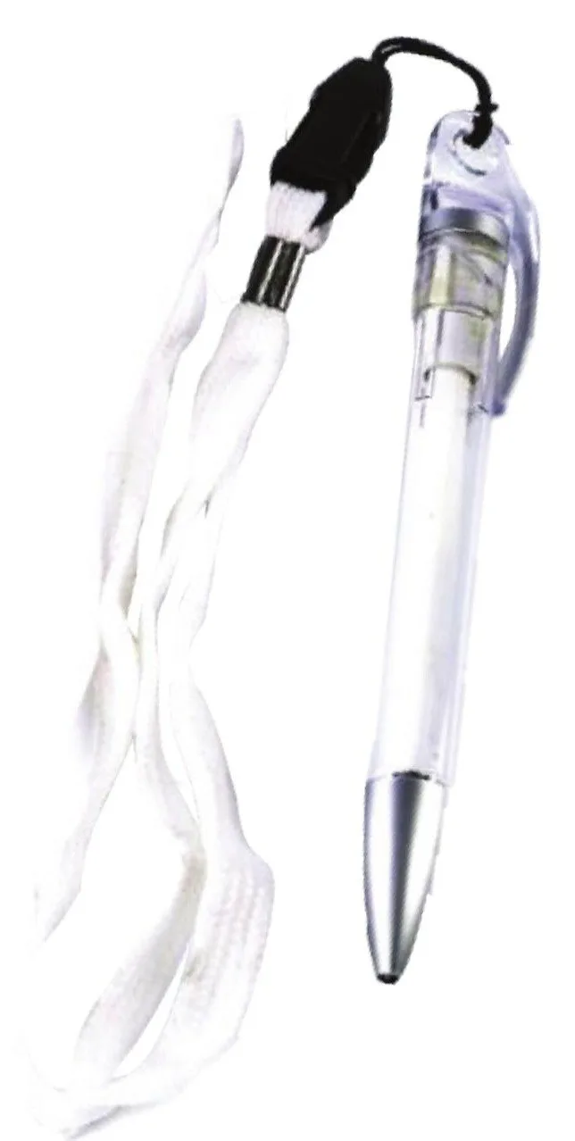 Stylo en plastique transparent — Réf. 15