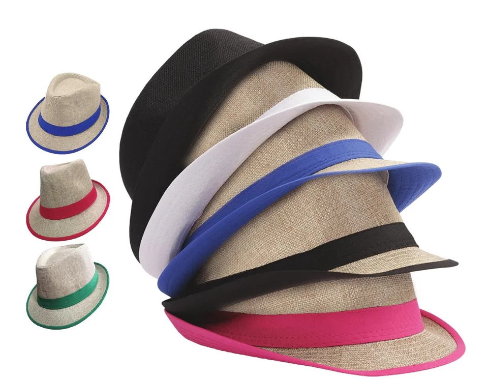 Chapeau Panama en Fibre de Polyester — Réf. 20085
