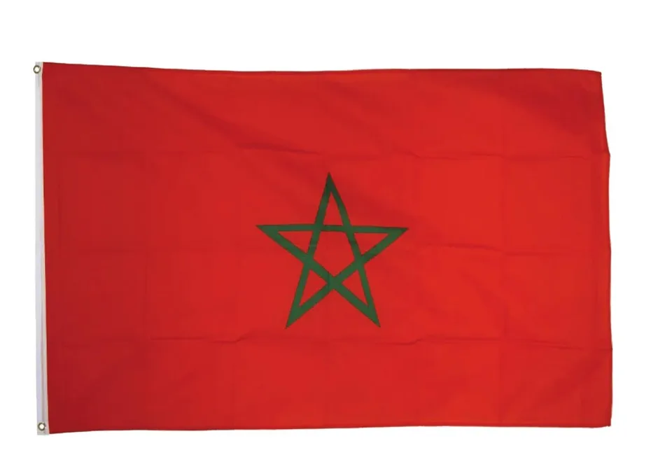 Drapeau du Maroc en Tissu — Réf. 2024