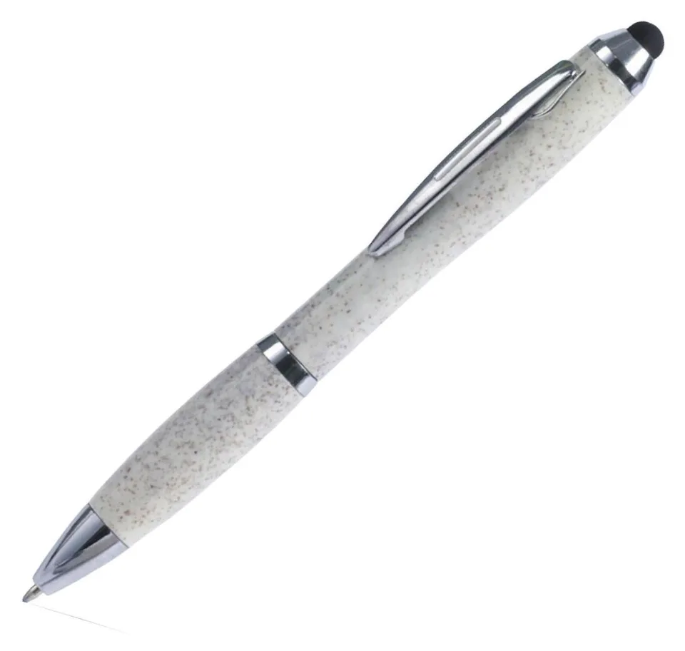 Stylo écologique tactile en paille de blé — Réf. 24584