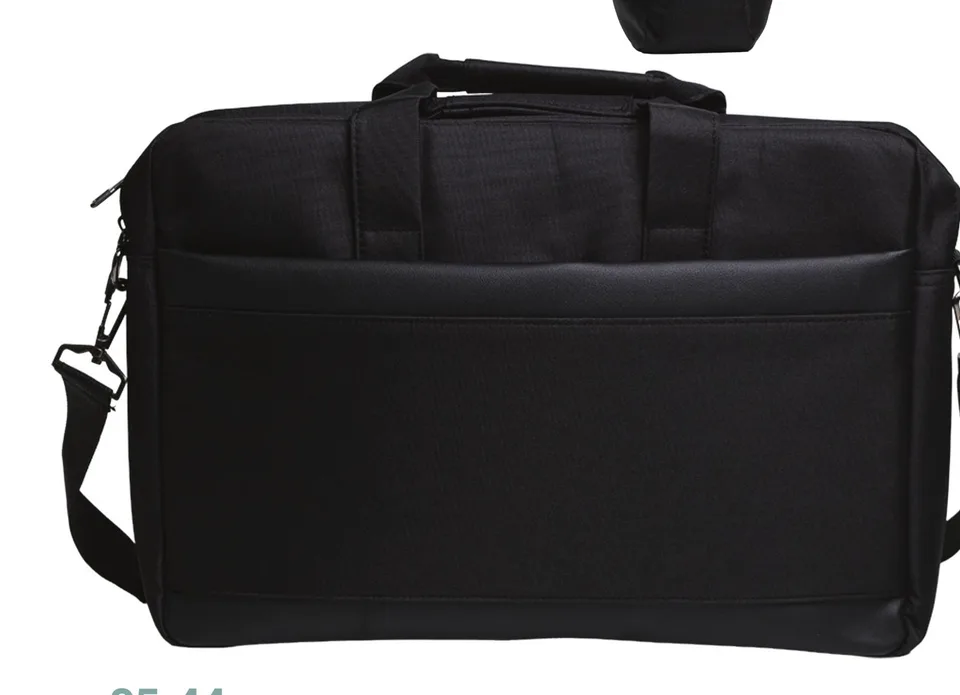 Cartable Porte-documents en Tissu et Simili Cuir — Réf. 25-44
