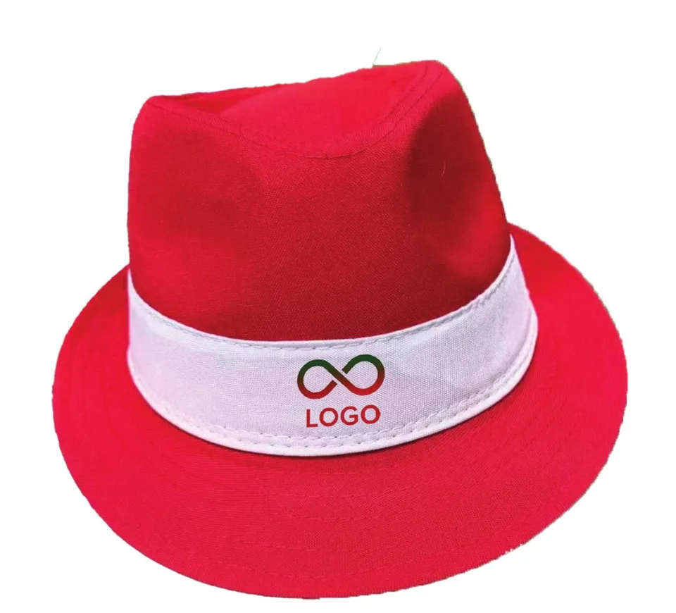 Chapeau en Tissu Rouge — Réf. 25-66