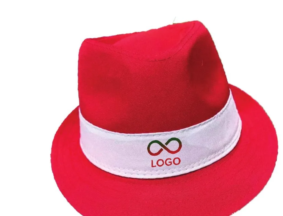 Chapeau en Tissu Rouge — Réf. 25-66 — photo 2