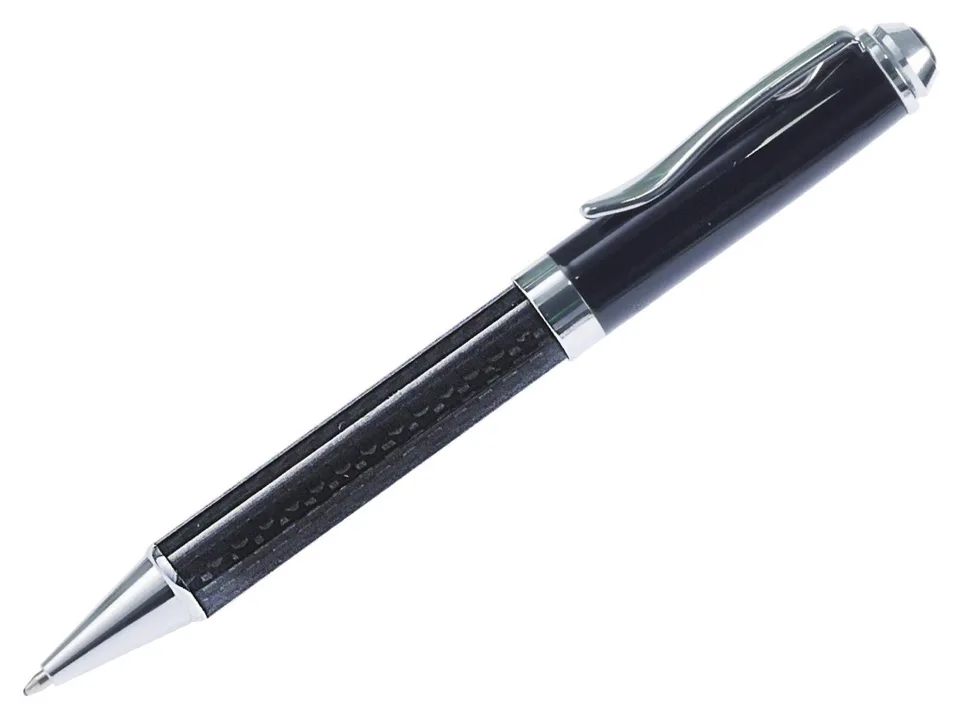 Stylo en métal carbon — Réf. 30100