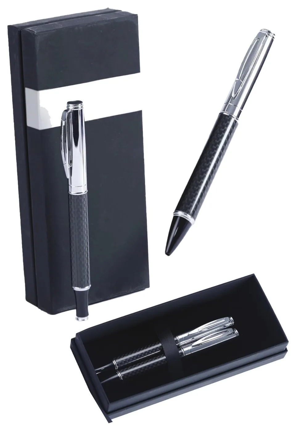 Parure de stylos Carbon — Réf. 40124