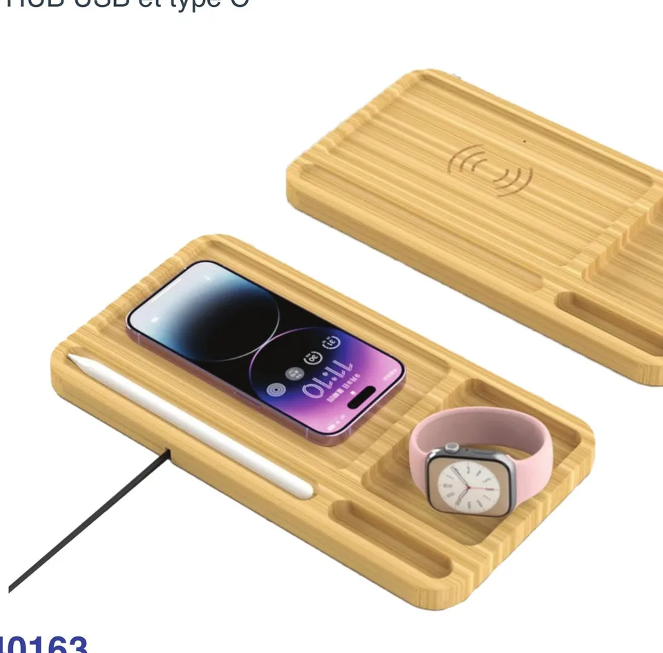 Organiseur avec Chargeur Wireless — Réf. 40163