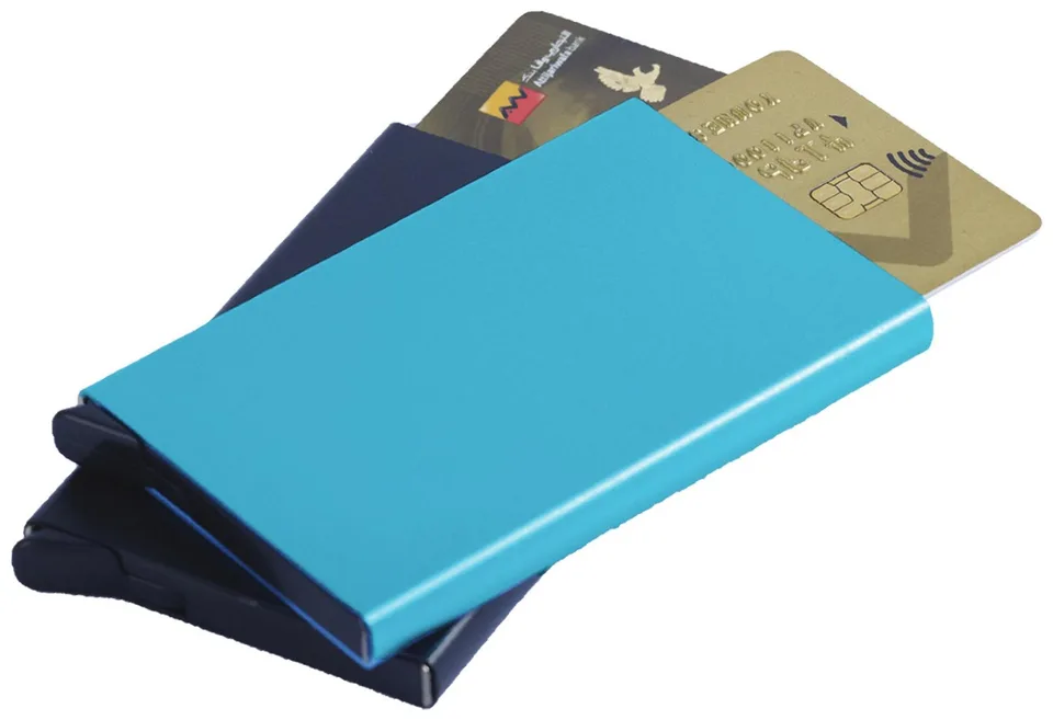 Porte-cartes RFID en aluminium — Réf. 40178