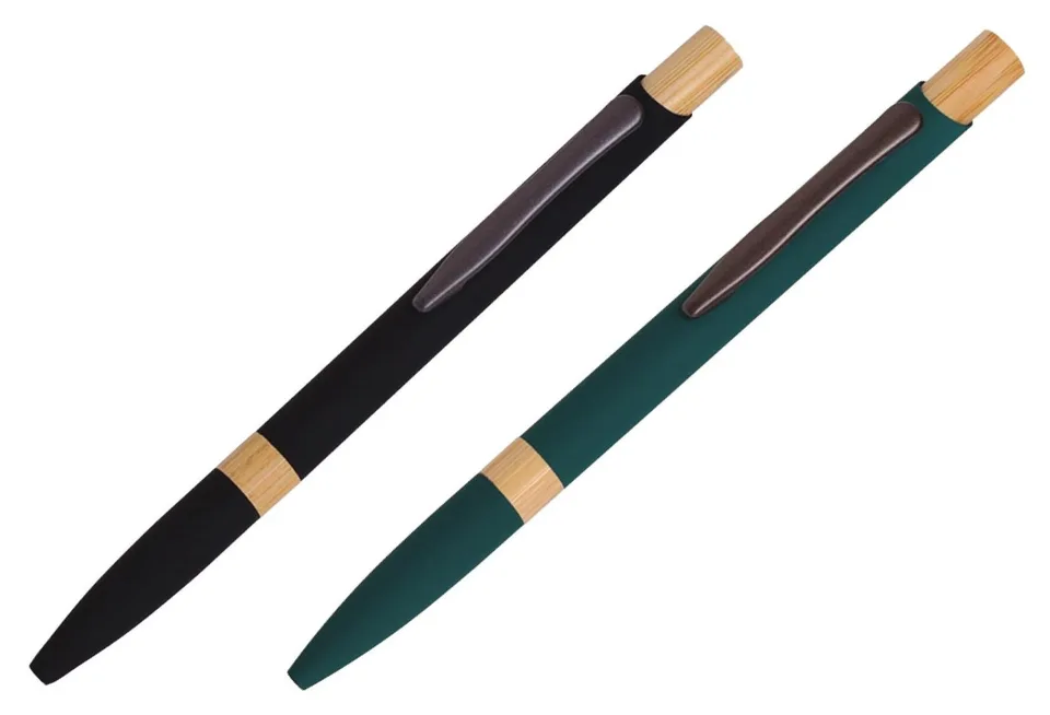Stylo en aluminium et bambou — Réf. 40224