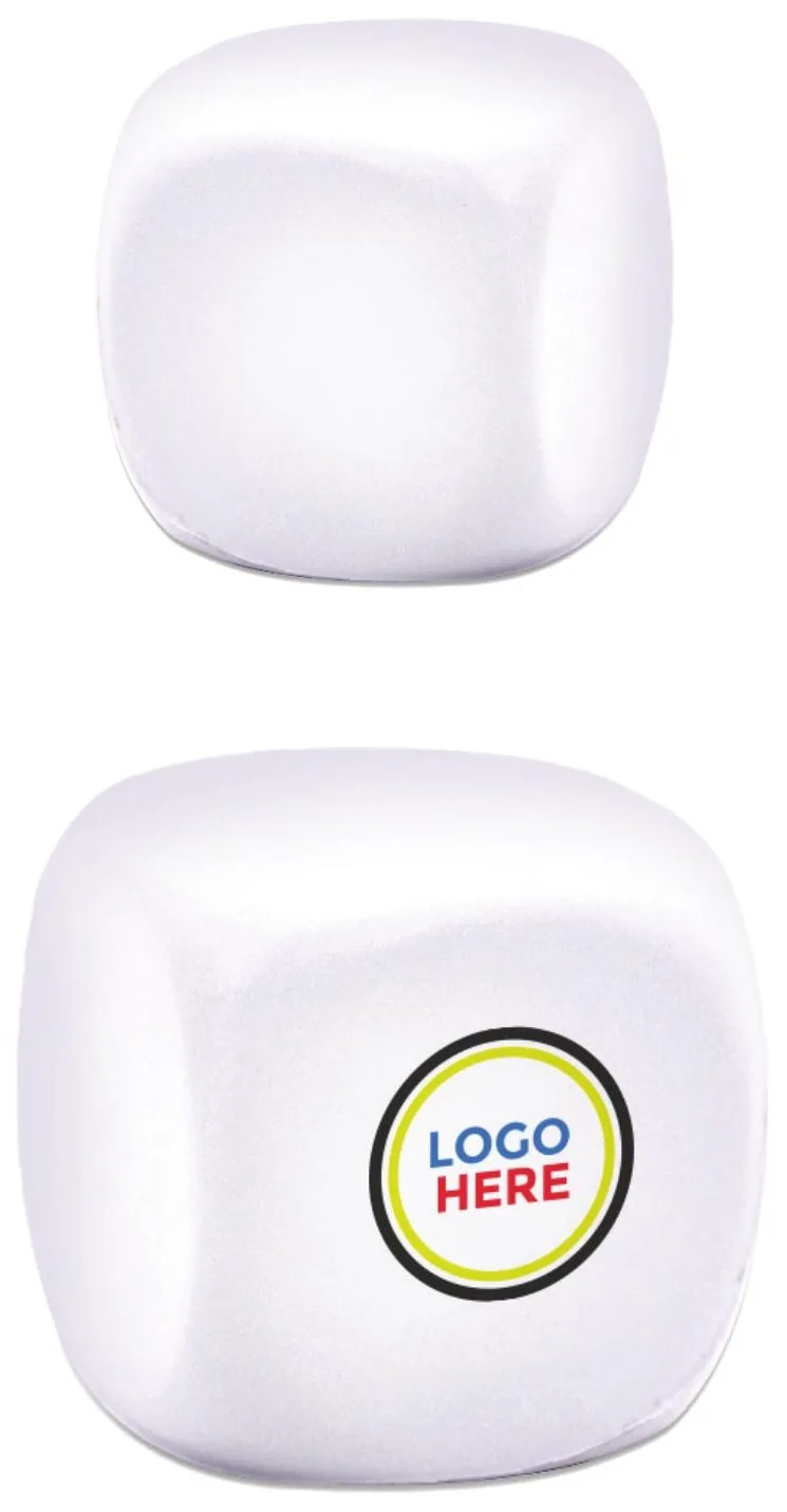 Cube anti-stress en mousse de polyuréthane — Réf. 6649