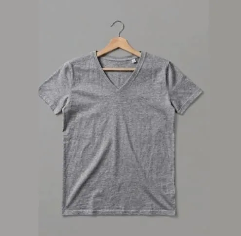T-Shirt Mixte Col V — Réf. BT-002 — photo 3