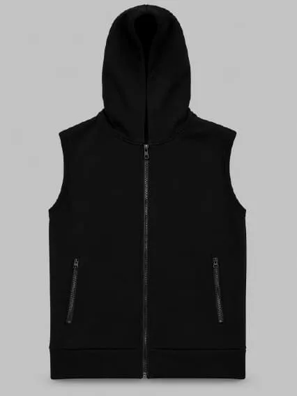 Gilet zip à capuche — Réf. GIL001