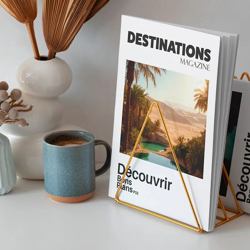 Brochure dos carré collé — Réf. PR-011