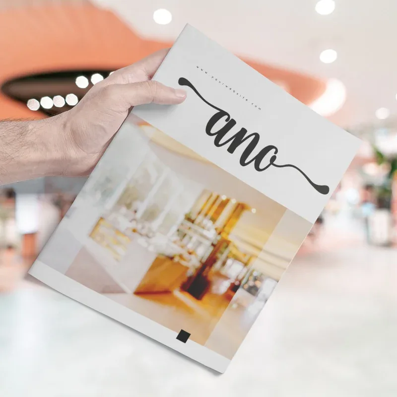 Brochure piquée — Réf. PR-012