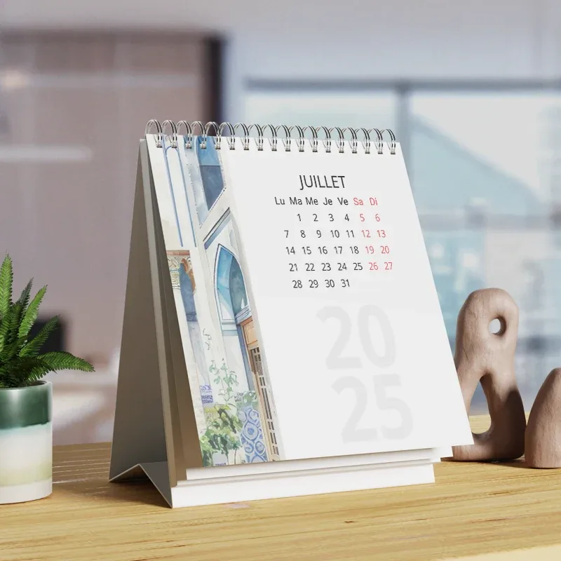 Calendrier chevalet spirale — Réf. PR-039