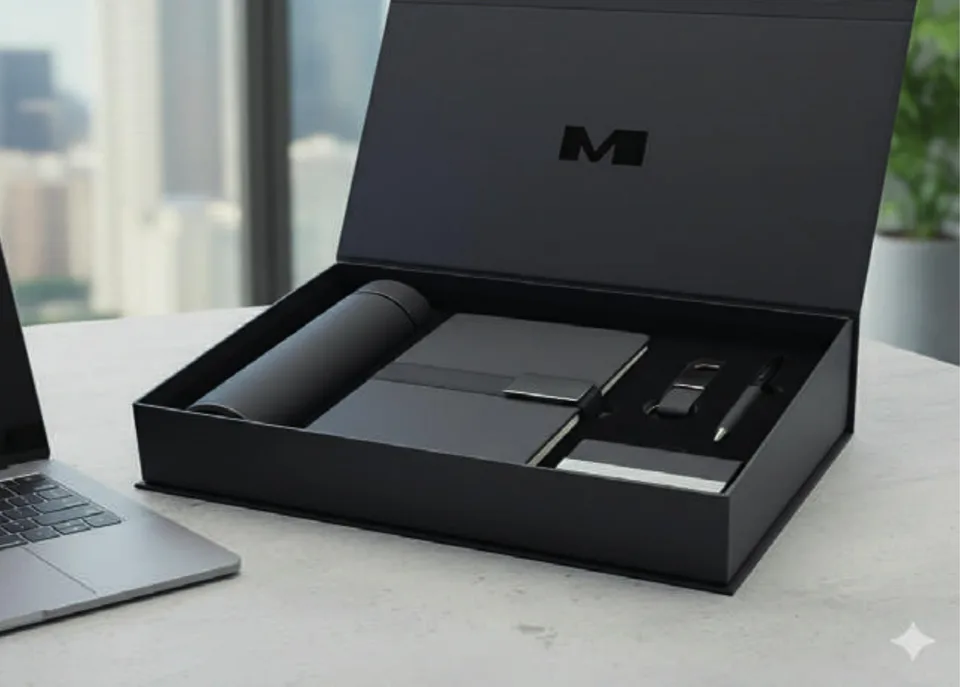 Coffret 5 Pieces Boite Noire Personnalisable — Réf. COF-003