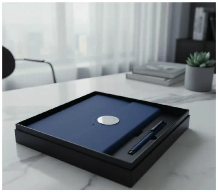 Coffret Carnet Fermeture Magnetique + Stylo — Réf. COF-004 — photo 3