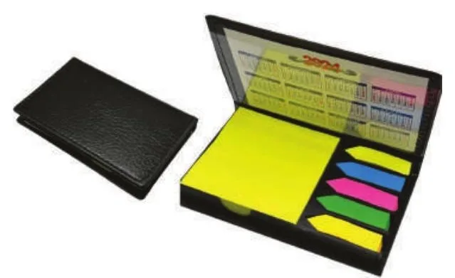 Boîte de notes adhésives — Réf. D6401