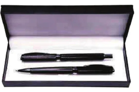 Coffret 2 stylos signature Élégants — Réf. ECR-001