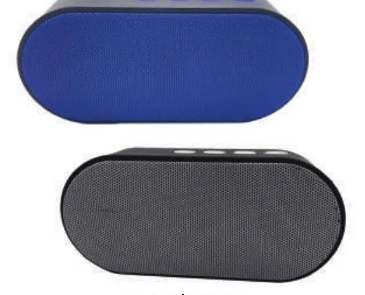Haut-parleur Bluetooth ovale — Réf. IMG-1151