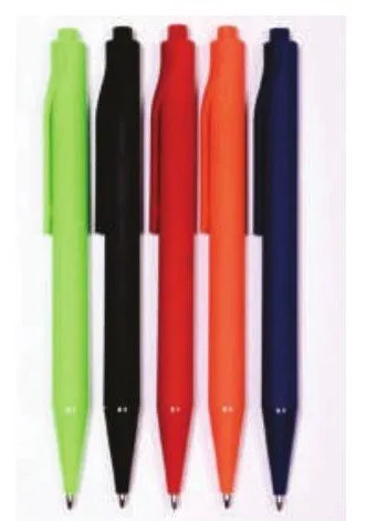 Stylo plastique à clip intégré — Réf. IMG-1190