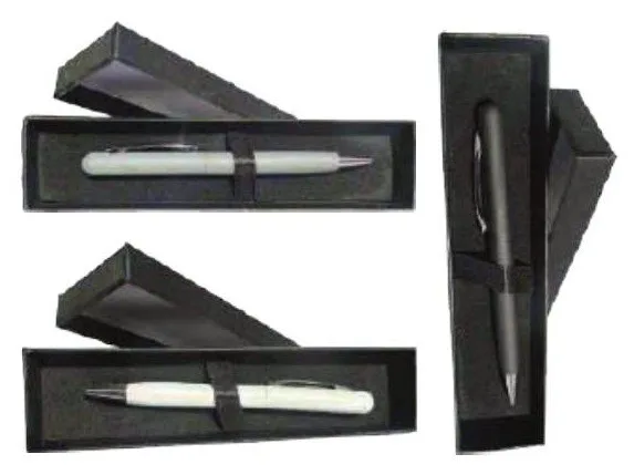 Stylo signature VIP, noir ou blanc — Réf. IMG-1283