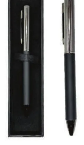 Stylo signature VIP, capuchon argenté — Réf. IMG-1416