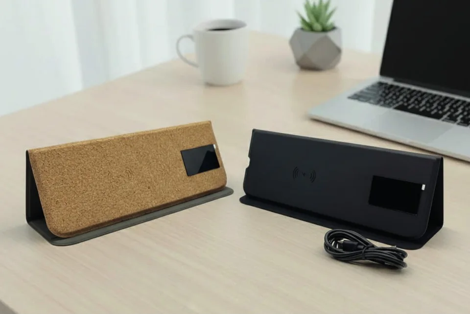 Tapis de souris multifonction avec chargeur sans fil — Réf. IMG-417C