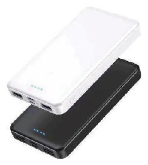 Power bank PVC 10 000 mAh — Réf. IMG-421
