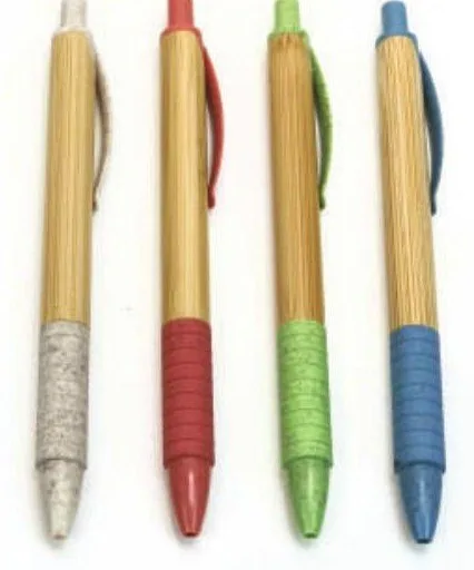 Stylo bambou et paille de blé — Réf. IMG-525