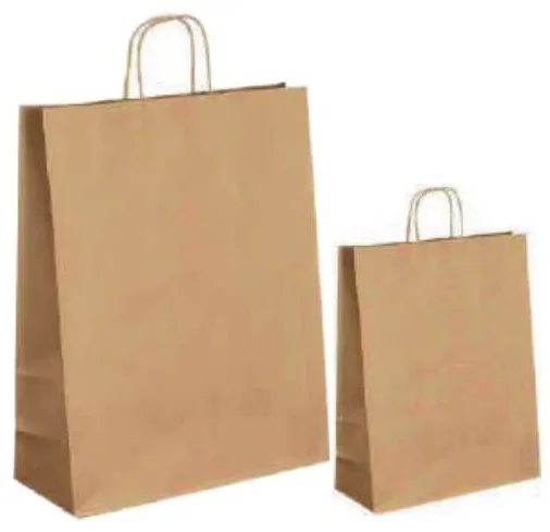 Sac Kraft Poignées Torsadées — Réf. IMG-910