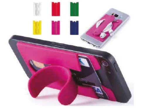 Support téléphone avec porte-cartes — Réf. IMG-232