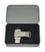 Clé USB Métal Double Connecteur USB/USB-C 64 Go — Réf. IMU-003 — photo 2