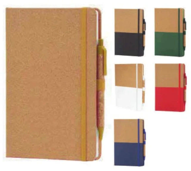 Bloc-notes Liège avec Porte-stylo — Réf. M8729