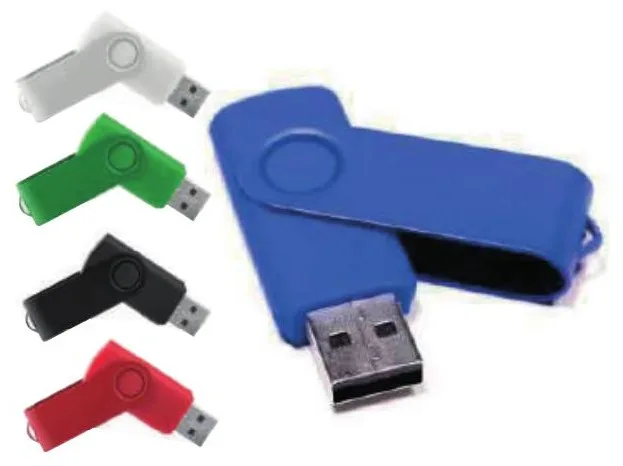 Clé USB Métal Twister 16 Go — Réf. PF-122