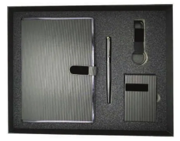 Coffret Premium Carnet, Stylo & Porte-cartes — Réf. PF-242B