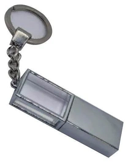 Clé USB Métal Lumineuse avec Porte-clé 16 Go — Réf. PF-510