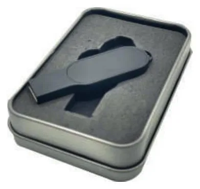 Clé USB Métal Coffret Lumineux 16 Go — Réf. PF-511