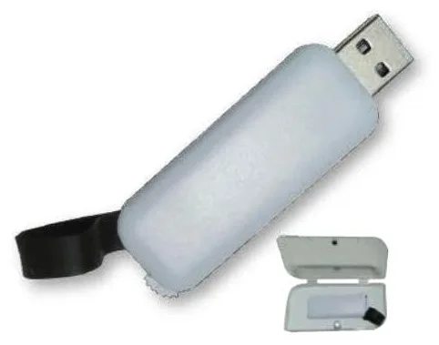 Clé USB Glass à Bouton Coulissant 16 Go — Réf. PF-517B