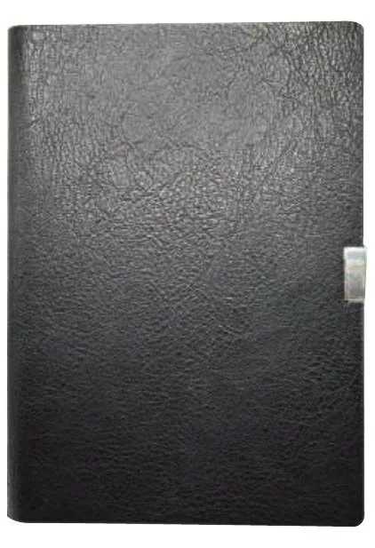 Bloc-notes Classeur Haut de Gamme Cuir Noir — Réf. PF-76
