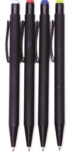 Stylo métallique finition Rubber Magique — Réf. PF-85