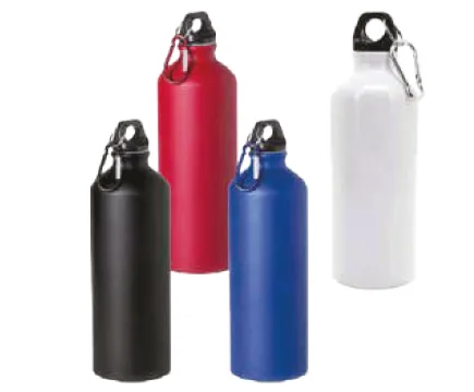 Gourde Aluminium à Clapet Obturateur — Réf. PF-023