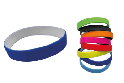 Bracelet Double Couche en Silicone — Réf. PF-261