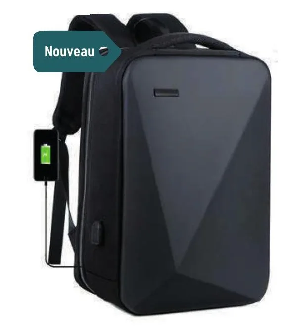 Sac à Dos Antivol Coque Rigide — Réf. REF-11