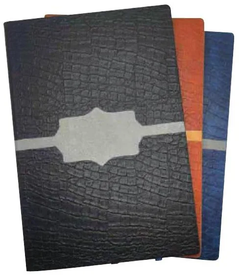 Bloc-notes Croco à Bande Contrastante — Réf. SK002