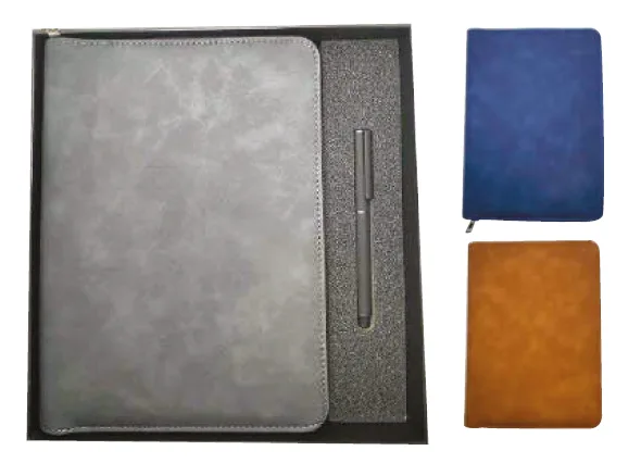 Coffret Bloc-notes Zippe + Stylo — Réf. SK005