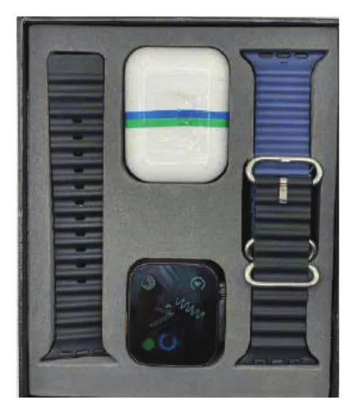 Pack 2 pièces — Écouteurs Bluetooth et Montre connectée — Réf. T500